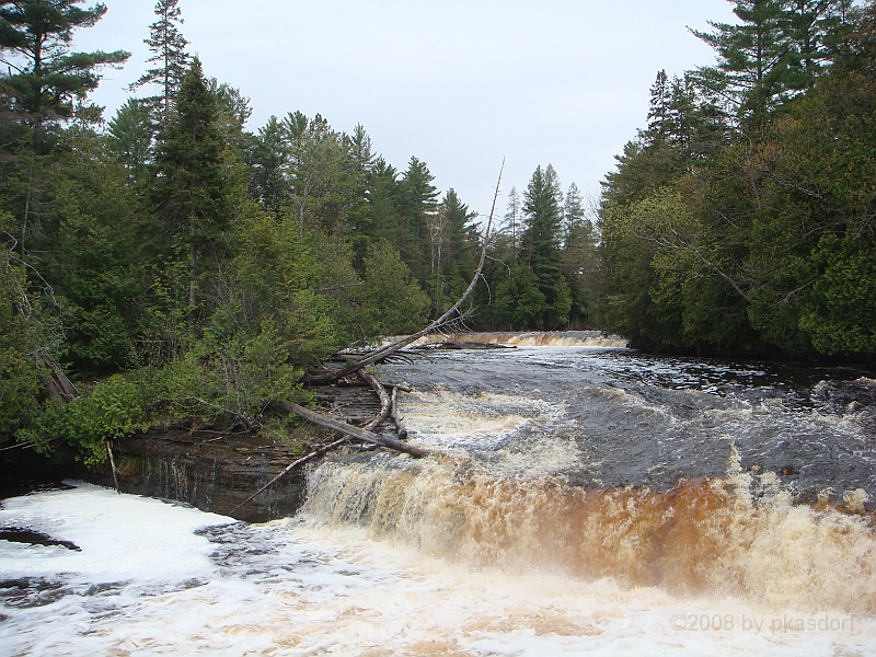 272 Memorial Day [2008 May 23].JPG - Scenes from Tahquanemon Falls in the Michigan Upper Peninsula.